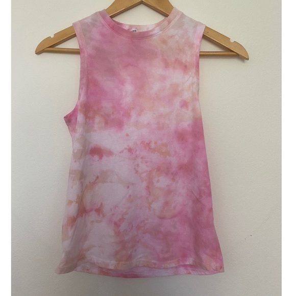 Tops - Tie Dye Pink Multi Muscle Tank size XS